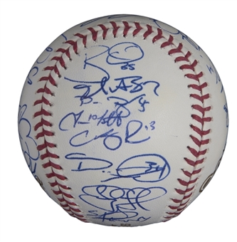 2010 World Series Champion San Francisco Giants Team Signed World Series Selig Baseball With 33 Signatures (MLB Authenticated)